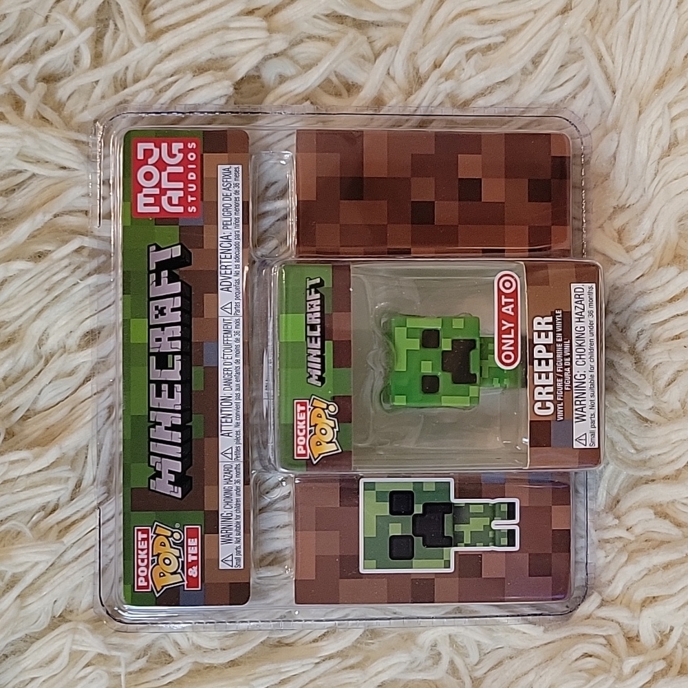 MINECRAFT Creeper Pocket Pop!